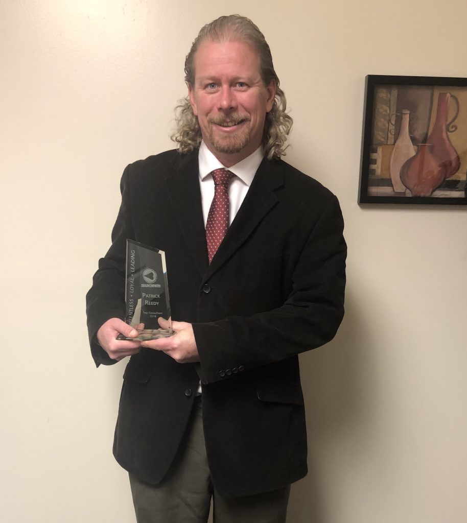 SearchPath of Chicago Recruiter of the year 2018!